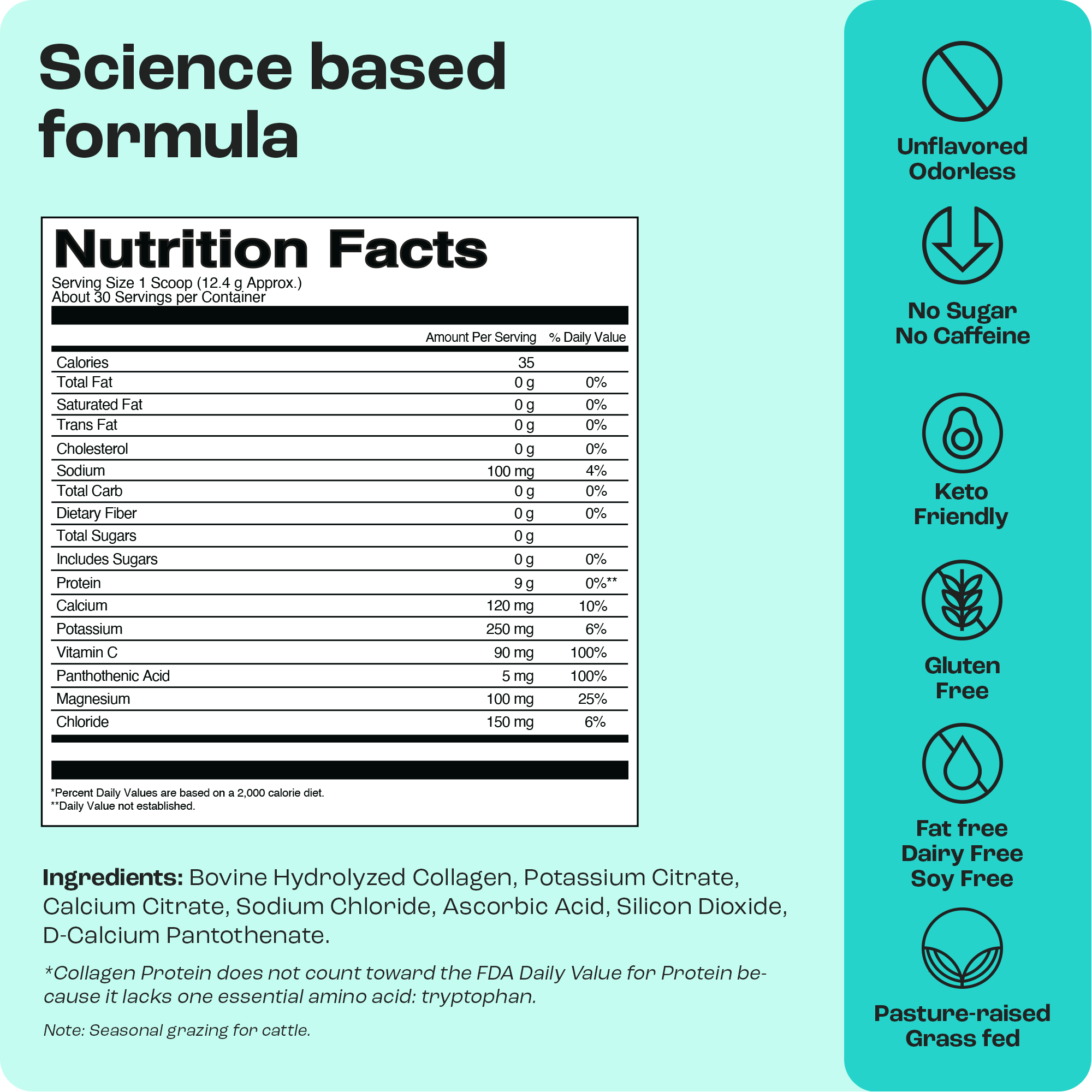 Collagen Peptides with Electrolytes Powder
