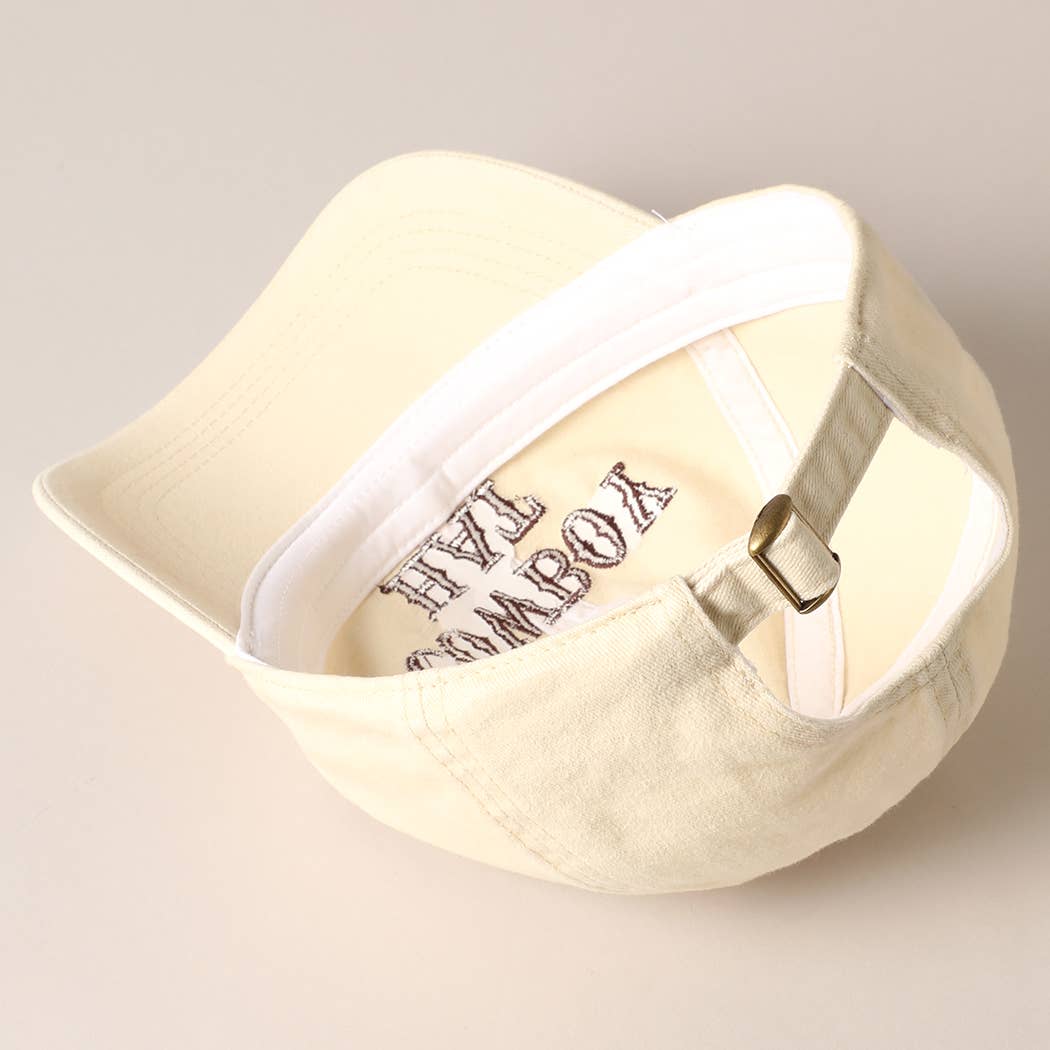 Cowboy Hat Embroidered Baseball Cap